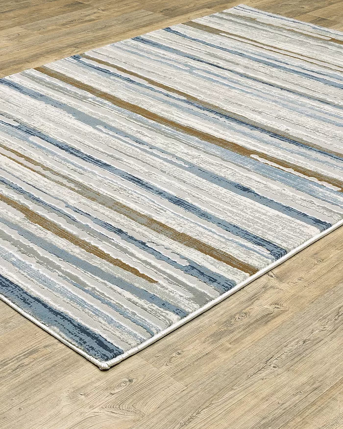 pet friendly rugs stain resistant area rugs pet proof rugs pet proof carpets oriental weavers Easton 4514e Ivory Blue Area Rug