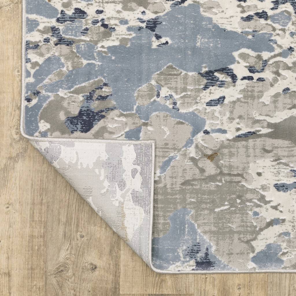 pet friendly rugs stain resistant area rugs pet proof rugs pet proof carpets oriental weavers Easton 3317e Ivory Blue Area Rug