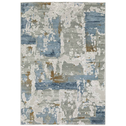 pet friendly rugs stain resistant area rugs pet proof rugs pet proof carpets oriental weavers Easton 8111X Ivory Blue Area Rug