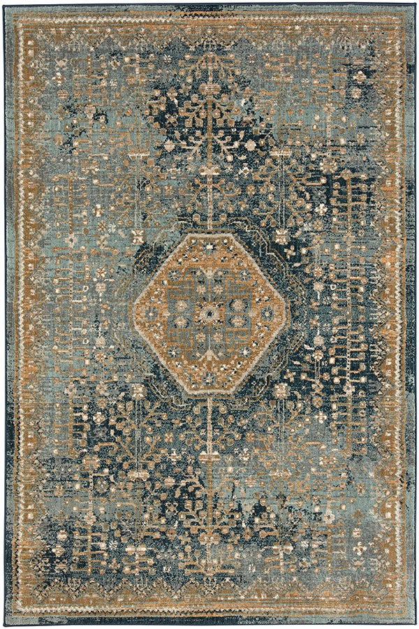 Pet Friendly Touchstone Suir Blue Teal Rug stain resistant pet proof area rug dog proof cat proof karastan area rug online