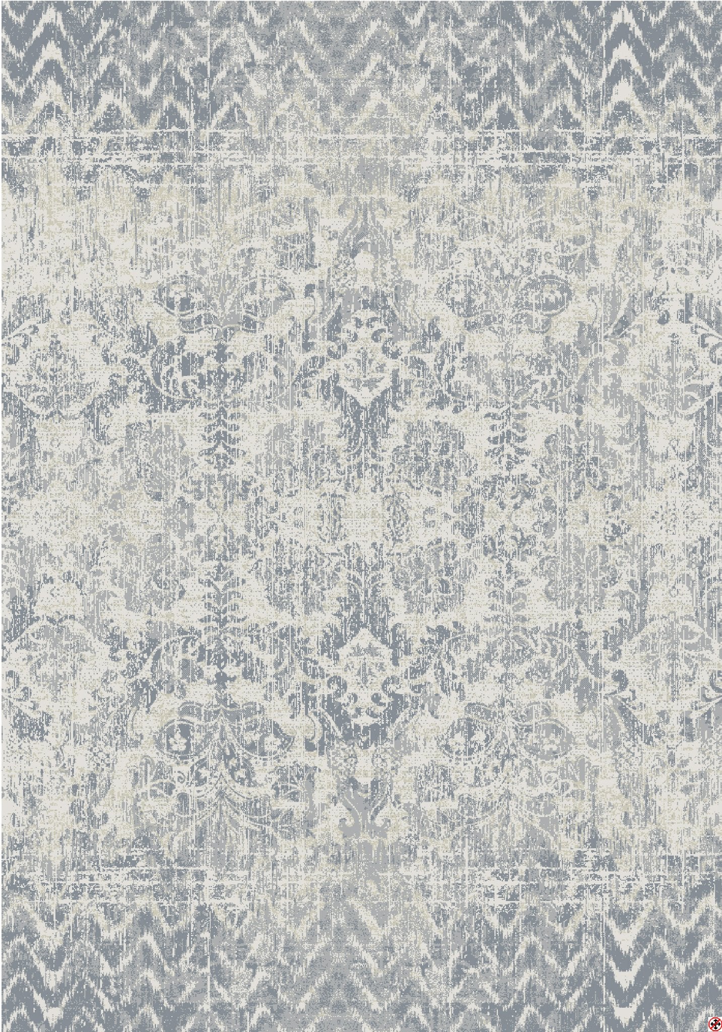 Pet Friendly Touchstone Le Jardin Willow Grey Rug pet proof urine proof easy to clean area rug for pets karatan online