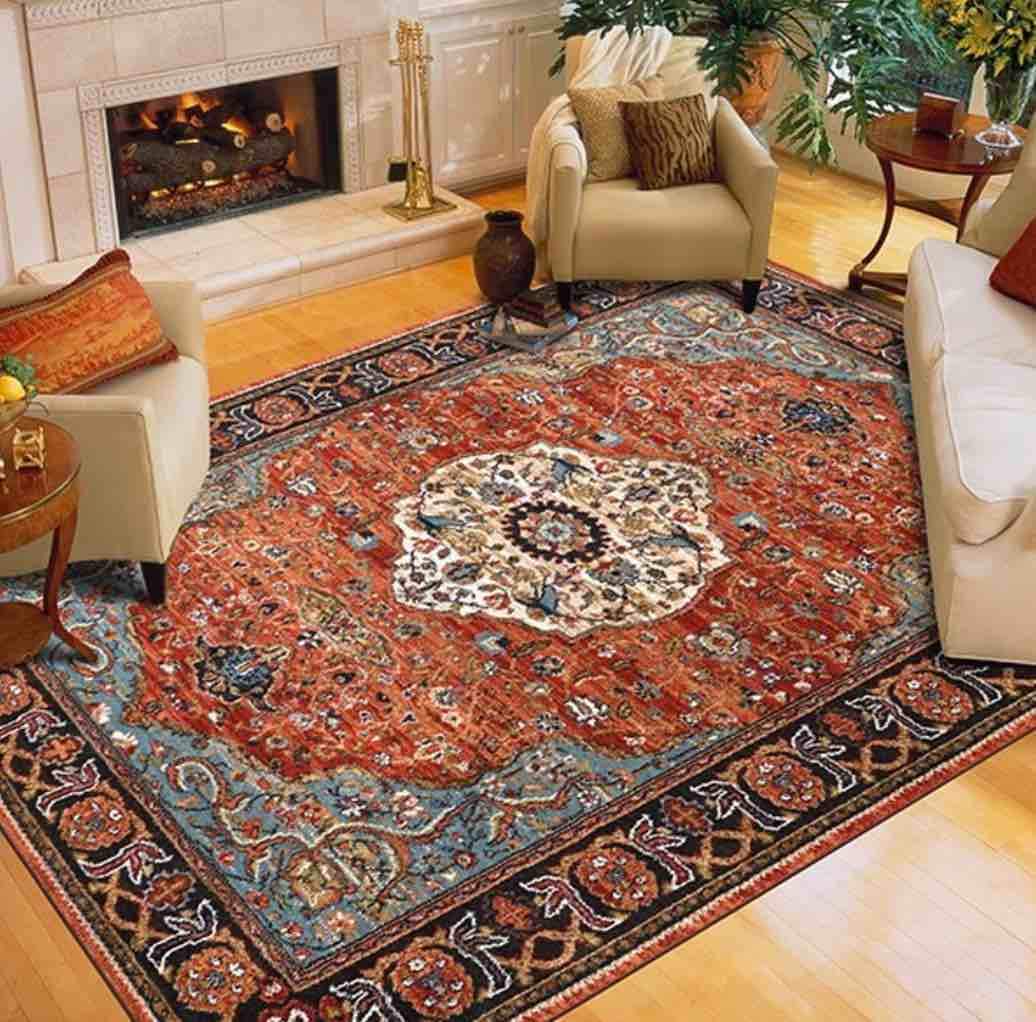 Pet Friendly Spice Market Petra Multi Rug stain resistant pet dog cat proof rug online affordable karastan area rug