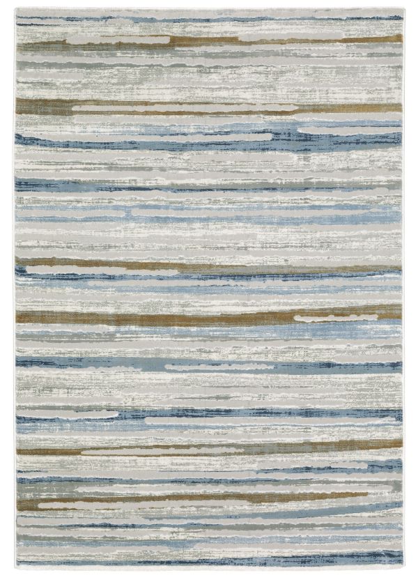 pet friendly rugs stain resistant area rugs pet proof rugs pet proof carpets oriental weavers Easton 4514e Ivory Blue Area Rug