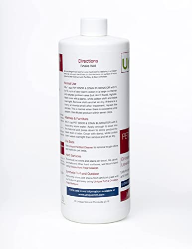 Unique Pet Odor and Stain Eliminator (Concentrate)