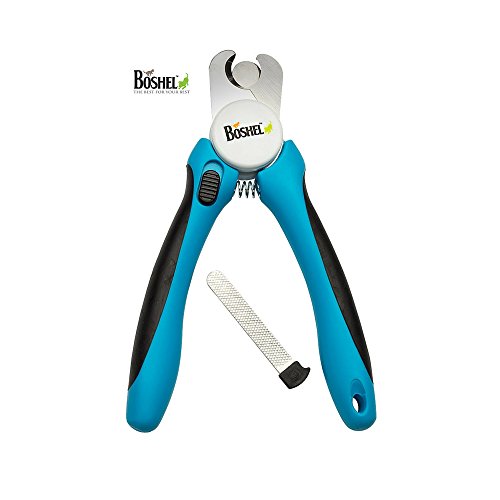 Dog Nail Clippers and Trimmer With Safety Guard to Avoid Over-cutting Nails