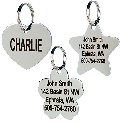 GoTags Stainless Steel Pet ID Tags