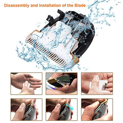 Dog Shaver Clippers Low Noise, Rechargeable & Cordless